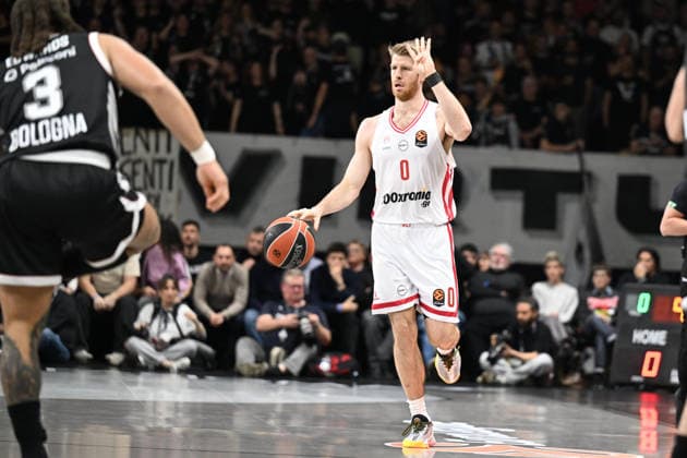 Thomas Walkup Virtus Bologna - Olympiacos Piraeus Euroleague 2025 26 Round 18 Bologna, 26 12 2025 Foto E. Coppola Ciamillo-Castoria Bologna  Copyright: xEgiziaxCoppolax