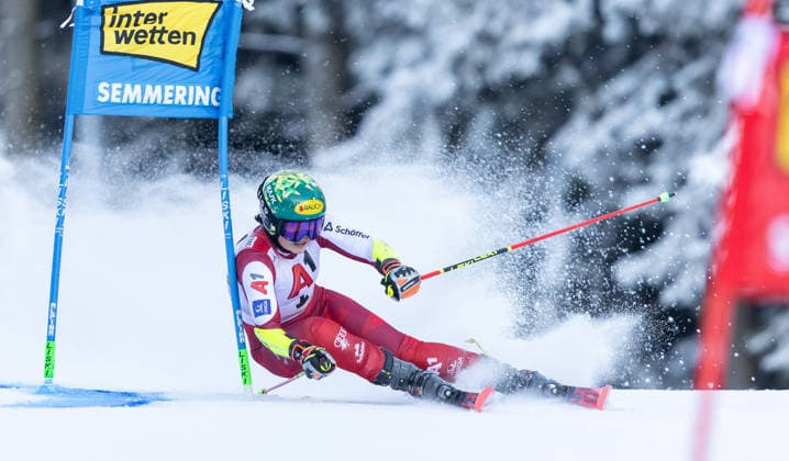 Sport Themen der Woche KW52 ALPINE SKIING - FIS WC Semmering SEMMERING,AUSTRIA,27.DEC.25 - ALPINE SKIING - FIS World Cup, giant slalom, ladies. Image shows Julia Scheib (AUT).  GEPAxpictures xHaraldxSteiner