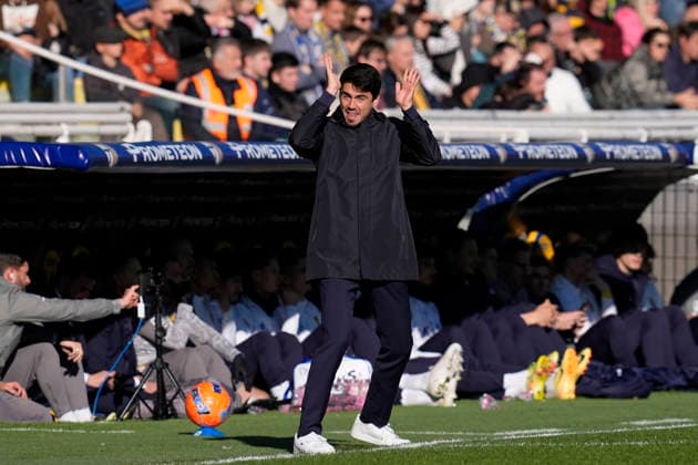 Head Coach Carlos Cuesta Garcia (Parma Calcio) gestures, Serie A, Parma Calcio 1913 v ACF Fiorentina, Ennio Tardini Stadium, December 27, 2025, Parma, Italy.