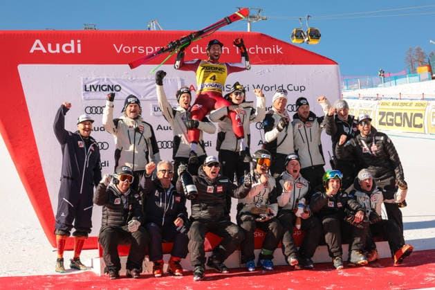 Sport Themen der Woche KW52 Fis Alpine Ski World Cup 2025-2026, Livigno Super G (ITA), 27 12 2025 SCHWARZ Marco (AUT)  Copyright: xLucianoxMariaxBisi IPAxSportx xipa-agency.netx xx IPA_69489982 IPA_Agency_IPA69489982