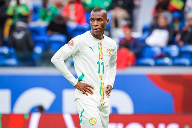Fußball Afrika-Cup 2025, Vorrunde 2. Spieltag - Senegal vs DR Kongo - CAF Africa Cup of Nations (AFCON), Grand Stade de Tanger (Tanger, Marokko): Jackson Nicolas (Senegal, 11) *** Soccer Africa Cup 2025, Preliminary Round 2 Matchday Senegal vs DR Congo CAF Africa Cup of Nations AFCON , Grand Stade de Tanger Tangier, Morocco Jackson Nicolas Senegal, 11 Copyright: xAmiirxAmedjouax
