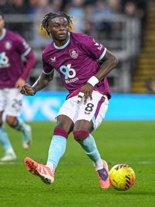 Burnley v Everton Premier League Lesley Ugochukwu of Burnley during the Premier League match at Turf Moor, Burnley 27 12 2025 UK Newspapers OUT Copyright: xKarlxVallantinex FIL-22702-0060