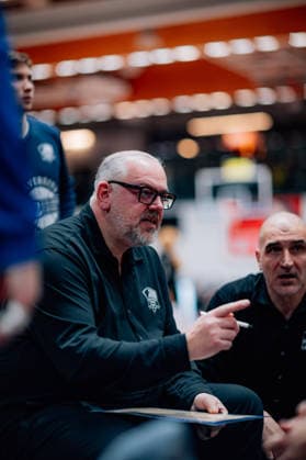 BB-2BL SBB Baskets - VfL SparkassenStars Bochum Felix Banobre (VfL SparkassenStars Bochum) waehrend der Saison 2025-2026 in der 2. Barmer Basketball Bundesliga Pro A am 13,. Spieltag SBB Baskets und VfL SparkassenStars Bochum in der Wolfgang-Lakenmacher-Halle am 27. December 2025 in Magdeburg, Sachsen Anhalt, Deutschland