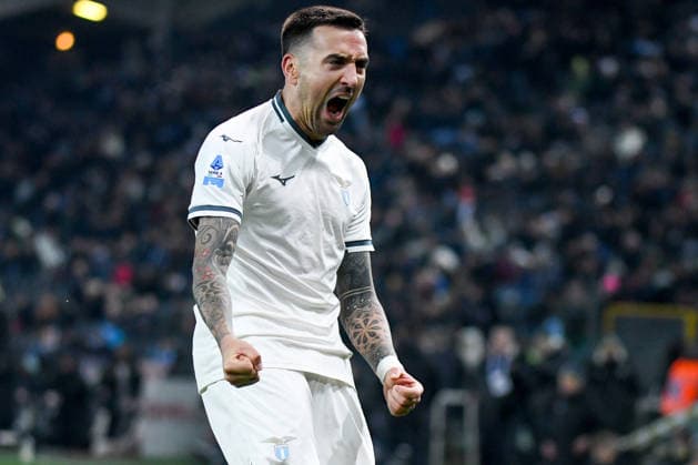 Lazio s Matias Vecino Falero celebrates after scoring a goal during Udinese Calcio vs SS Lazio, Italian soccer Serie A match in Udine, Italy, December 27 2025  Copyright: xEttorexGriffoni IPAxSportx xipa-agency.netx xx IPA_69500074 IPA_Agency_IPA69500074