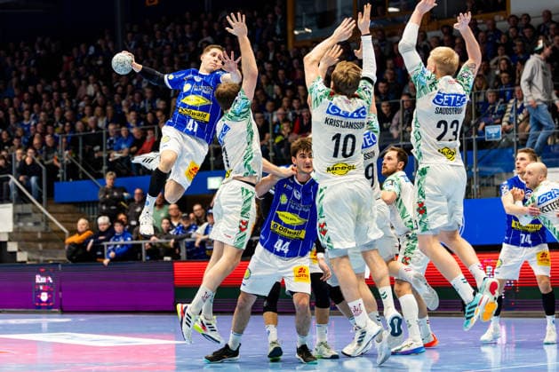 27.12.2025, GER, Handball, Maenner, Saison 25 26, Daikin 1.Bl, 19.Spieltag, ThSV Eisenach - SC Magdeburg Vukasin Antonijevic (ThSV Eisenach,41) 99817 Eisenach Werner-Assmann-Halle Am Sportp Thueringen Deutschland