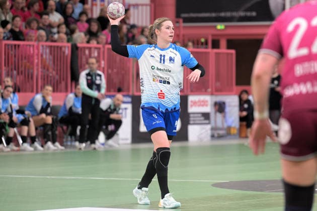 Annefleur Bruggeman Union Neckarsulm, 11) TusSies Metzingen vs. Sport-Union Neckarsulm, Handball, Alsco HBF, 9.Ligaspieltag, Saison 2025 2026, 27.12.2025 TusSies Metzingen vs. Sport-Union Neckarsulm, Handball, Alsco HBF, 9.Ligaspieltag, Saison 2025 2026, 27.12.2025 Tuebingen Copyright: xEibner-Pressefoto TobiasxBaurx EP_TBR