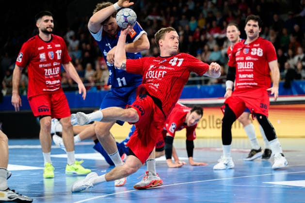 Bietigheim: HBL - 25 26 - SG BBM Bietigheim - HBW Balingen Till Hermann (Bietighiem) Bietigheim-Bissingen Egetrans Arena Baden-Württemberg Deutschland
