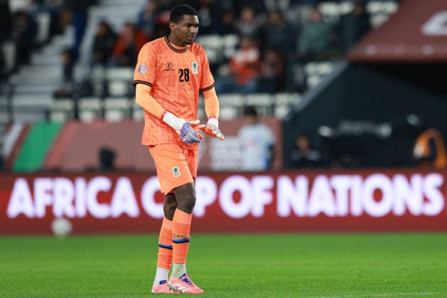 RABAT, MOROCCO - December 27, 2025 - Zuberi Foba Masudi of Tanzania during the match between UGANDA national team, Nationalteam and TANZANIA national team in football at Africa Cup of Nations 2025 in Al Medina Stadium in Rabat Morocco AFCON 2025 - Uganda v Tanzania Copyright: xSFSI SebastianxFrejx