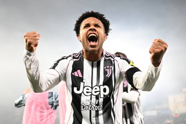 Sport Themen der Woche KW52 Weston Mckennie (Juventus Fc) celebrating during Pisa SC vs Juventus FC, Italian soccer Serie A match in Pisa, Italy, December 27 2025  Copyright: xGianlucaxRicci IPAxSportx xipa-agency.netx xx IPA_69503789 IPA_Agency_IPA69503789
