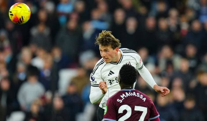 Sander Berge of Fulham West Ham United v Fulham, Premier League, Football, London Stadium, London, UK - 27 Dec 2025London London Stadium United Kingdom EDITORIAL USE ONLY No use with unauthorised audio, video, data, fixture lists, club league logos or live services. Online in-match use limited to 120 images, no video emulation. No use in betting, games or single club league player publications. Copyright: xJavierxGarcia Shutterstockx 16213164ei