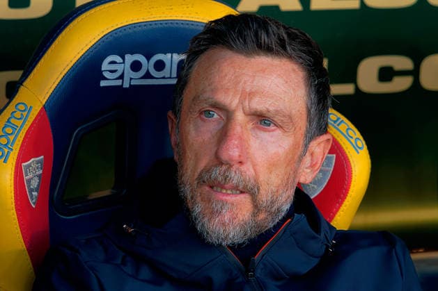 coach Eusebio Di Francesco of US Lecce during US Lecce vs Como 1907, Italian soccer Serie A match in Lecce, Italy, December 27 2025  Copyright: xEmmanuelexMastrodonato IPAxSportx xipa-agency.netx xx IPA_69505794 IPA_Agency_IPA69505794
