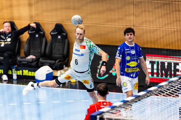 27.12.2025, GER, Handball, Maenner, Saison 25 26, Daikin 1.Bl, 19.Spieltag, ThSV Eisenach - SC Magdeburg Matthias Musche (SC Magdeburg) 99817 Eisenach Werner-Assmann-Halle Am Sportp Thueringen Deutschland