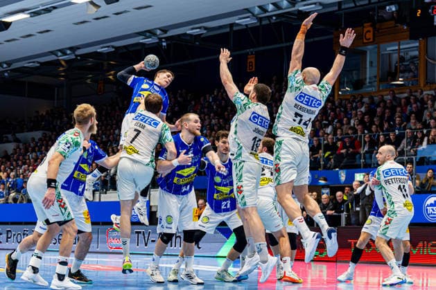 27.12.2025, GER, Handball, Maenner, Saison 25 26, Daikin 1.Bl, 19.Spieltag, ThSV Eisenach - SC Magdeburg Vukasin Antonijevic (ThSV Eisenach,41) 99817 Eisenach Werner-Assmann-Halle Am Sportp Thueringen Deutschland