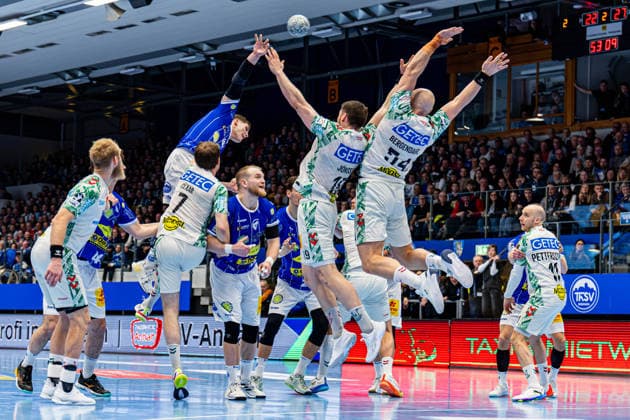 27.12.2025, GER, Handball, Maenner, Saison 25 26, Daikin 1.Bl, 19.Spieltag, ThSV Eisenach - SC Magdeburg Vukasin Antonijevic (ThSV Eisenach,41) 99817 Eisenach Werner-Assmann-Halle Am Sportp Thueringen Deutschland