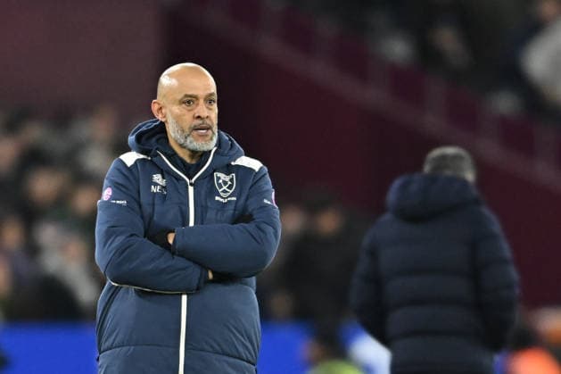 West Ham United v Fulham, Premier League Nuno Espirito Santo during the Premier League match between West Ham United and Fulham at the London Stadium, London, UK on 27 December 2025. London London Stadium UK Editorial use only DataCo restrictions apply See www.football-dataco.com , Copyright: xPaulxBockingx PSI-23477-0231