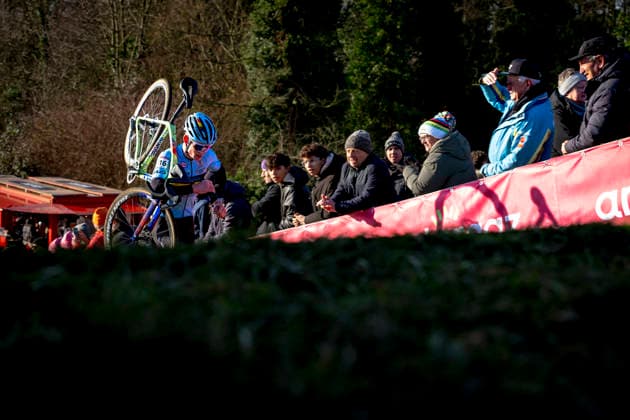 Arthur van den Boer during the UCI Cyclo-cross World Cup 2025 men u23 in DENDERMONDE, Belgium on 28 december 2025, (photo by Marcel van Dorst EYE4images DeFodi Images) -