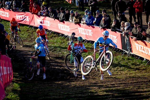 Yordi Corsus during the UCI Cyclo-cross World Cup 2025 men u23 in DENDERMONDE, Belgium on 28 december 2025, (photo by Marcel van Dorst EYE4images DeFodi Images) -