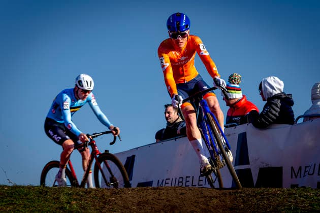 David Haverdings during the UCI Cyclo-cross World Cup 2025 men u23 in DENDERMONDE, Belgium on 28 december 2025, (photo by Marcel van Dorst EYE4images DeFodi Images) -