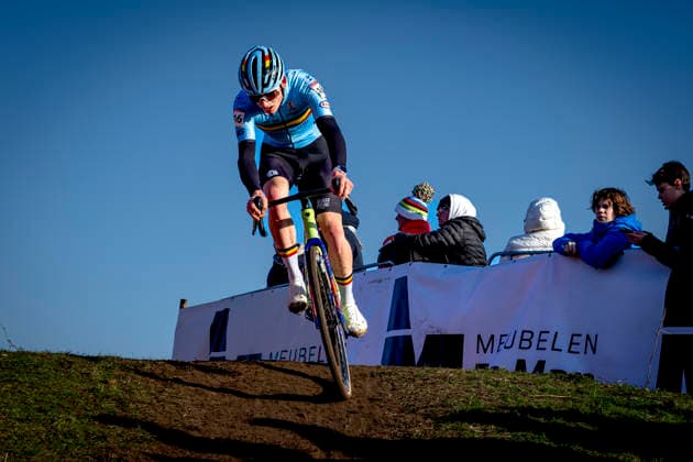 Arthur van den Boer during the UCI Cyclo-cross World Cup 2025 men u23 in DENDERMONDE, Belgium on 28 december 2025, (photo by Marcel van Dorst EYE4images DeFodi Images) -