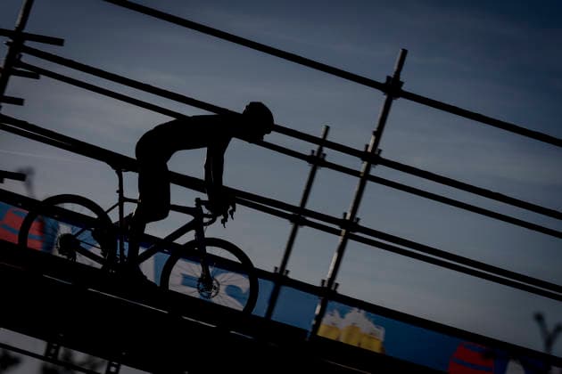 during the UCI Cyclo-cross World Cup 2025 men u23 in DENDERMONDE, Belgium on 28 december 2025, (photo by Marcel van Dorst EYE4images DeFodi Images) -