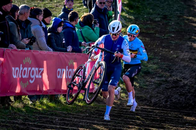 Romain Debord during the UCI Cyclo-cross World Cup 2025 men u23 in DENDERMONDE, Belgium on 28 december 2025, (photo by Marcel van Dorst EYE4images DeFodi Images) -
