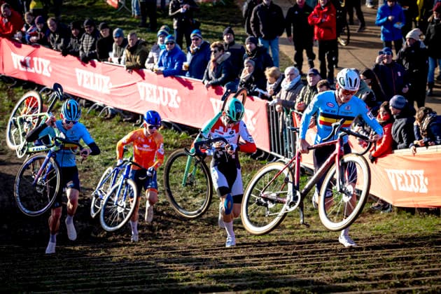 Yordi Corsus during the UCI Cyclo-cross World Cup 2025 men u23 in DENDERMONDE, Belgium on 28 december 2025, (photo by Marcel van Dorst EYE4images DeFodi Images) -
