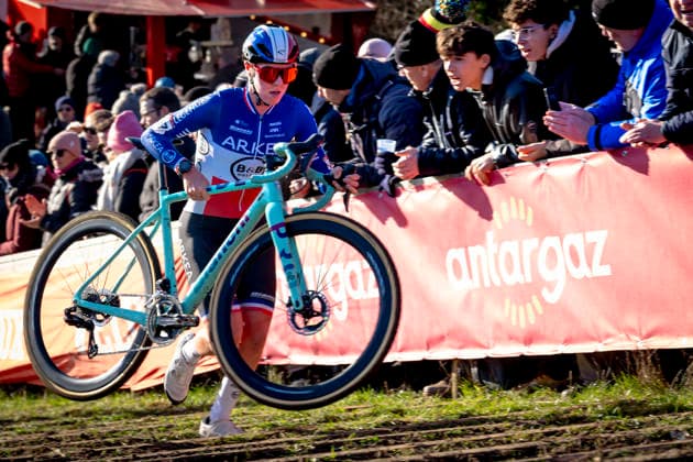 Amandine Fouquenet ARKEA B&B HOTELS WOMAN during the UCI Cyclo-cross World Cup 2025 Woman in DENDERMONDE, Belgium on 28 december 2025, (photo by Marcel van Dorst EYE4images DeFodi Images) -