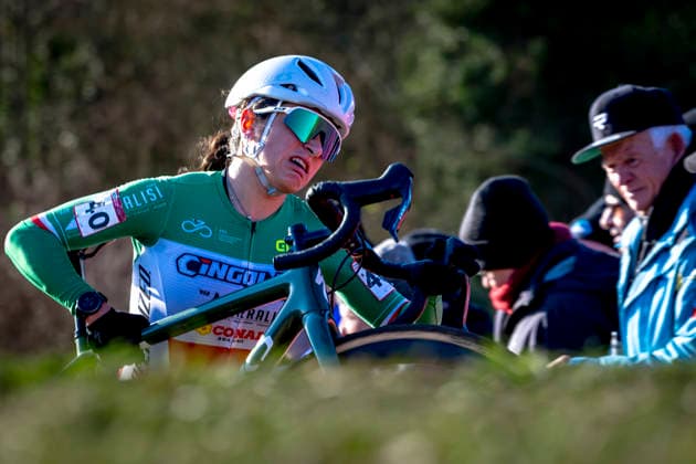 Carlotta Borello ITALIÃ‹ during the UCI Cyclo-cross World Cup 2025 Woman in DENDERMONDE, Belgium on 28 december 2025, (photo by Marcel van Dorst EYE4images DeFodi Images) -