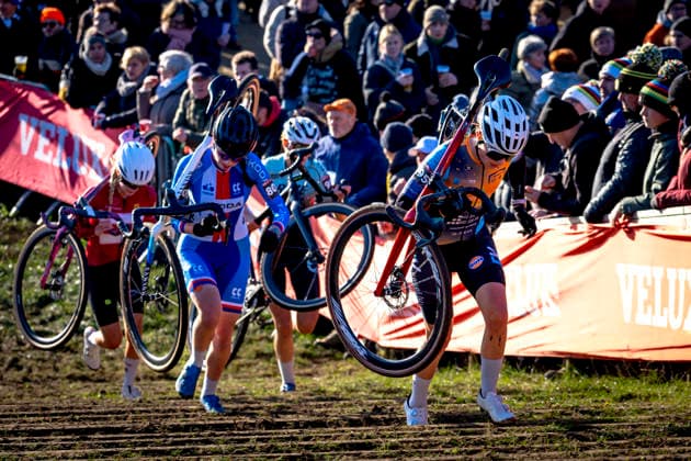 Layla Barthels LUXEMBURG during the UCI Cyclo-cross World Cup 2025 Woman in DENDERMONDE, Belgium on 28 december 2025, (photo by Marcel van Dorst EYE4images DeFodi Images) -