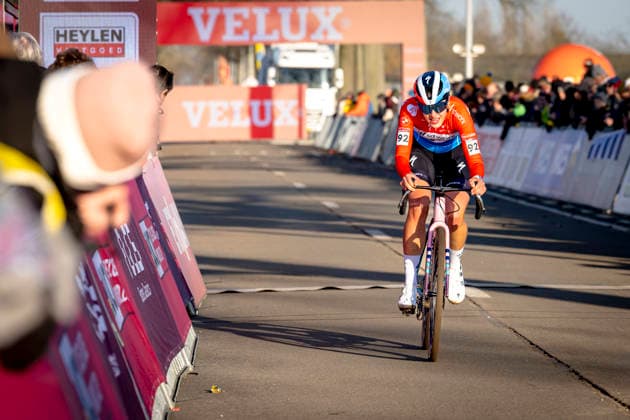 Marie Schreiber TEAM SD WORX PROTIME during the UCI Cyclo-cross World Cup 2025 Woman in DENDERMONDE, Belgium on 28 december 2025, (photo by Marcel van Dorst EYE4images DeFodi Images) -