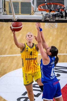Basketball Berlin 28.12.2025 Saison 2025 2026 DBBL 1. Bundesliga Alba Berlin - BC Pharmaserv Marburg Marie Bertholdt (Alba, No.04)
