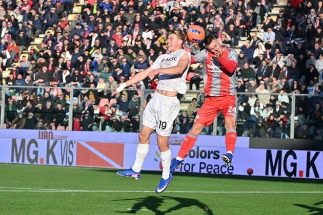 Foto IPP Felice De Martino Cremona 28 12 2025 Calcio Campionato serie A 2025-2026 Cremonese - Napoli Nella foto: Rasmus Hojlund Italy Photo Press World Copyright Cremona italy Italia ITALY  Copyright: xR4924_italyphotopressx