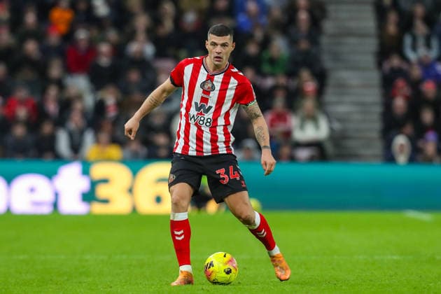 Sunderland v Leeds United, Premier League Granit Xhaka Of Sunderland during the Sunderland v Leeds United Premier League match at the Stadium of Light, Sunderland, England on 28 December 2025 Credit: Lee Keuneke Every Second Media Editorial use only. All images are copyright Every Second Media Limited. No images may be reproduced without prior permission. All rights reserved. Premier League and Football League images are subject to licensing agreements with Football DataCo Limited. see https: www.football-dataco.com Copyright: xIMAGO EveryxSecondxMediax ESM-1727-0112 LeexKeunekex xEveryxSecondxMediax
