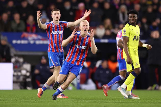 Crystal Palace v Tottenham Hotspur 28 December 2025, London - Premier League Football - Crystal Palace v Tottenham Hotspur - Will Hughes of Crystal Palace - Photo: Jacques Feeney Offside. London UK Copyright: xJacquesxFeeneyx xOffsidexOffside