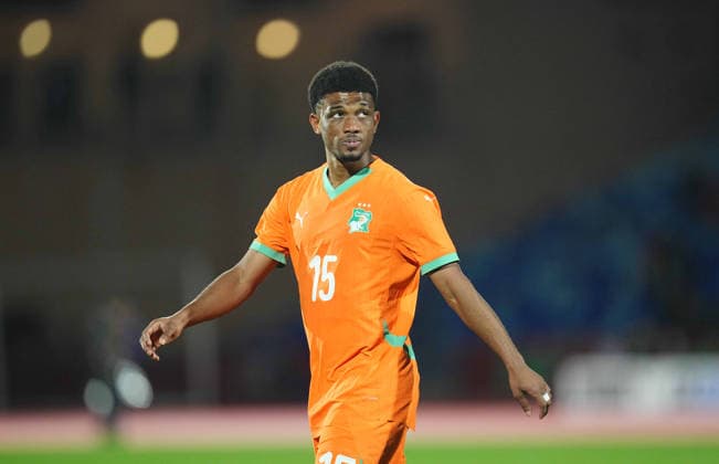 Amad Diallo (CÃ te d Ivoire) looks on during the Africa Cup Of Nations match between Ivory Coast and Cameroon at Marrakesh Stadium on December 28, 2025 in Marrakech, Morocco. (Photo by Thor Wegner DeFodi Images) - *** Amad Diallo Cô te d Ivoire looks on during the Africa Cup Of Nations match between Ivory Coast and Cameroon at Marrakesh Stadium on December 28, 2025 in Marrakech, Morocco Photo by Thor Wegner DeFodi Images