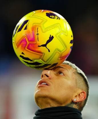 Richarlison of Tottenham Hotspur Crystal Palace v Tottenham Hotspur, Premier League, Football, Selhurst Park, London, UK - 28 Dec 2025London Selhurst Park United Kingdom EDITORIAL USE ONLY No use with unauthorised audio, video, data, fixture lists, club league logos or live services. Online in-match use limited to 120 images, no video emulation. No use in betting, games or single club league player publications.  Copyright: xJavierxGarcia Shutterstockx 16213167ew
