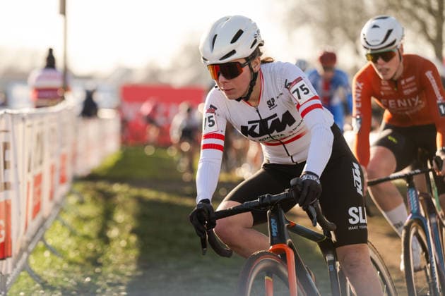 Cyclo-cross, UCI World Cup Dendermonde - Women Elite, 28.12.2025 Nadja Heigl (AUT) Dendermonde Belgien Copyright: xMarcelxHilgerx