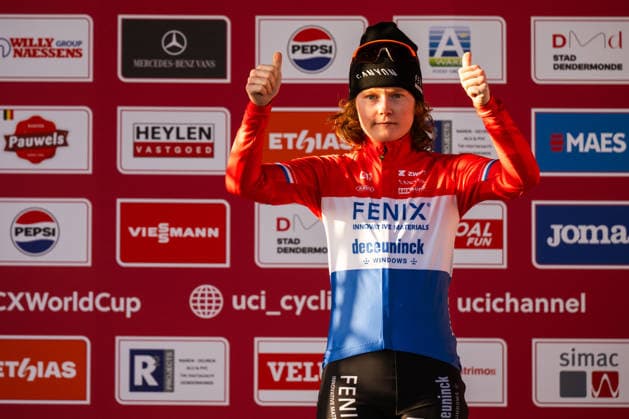 Cyclo-cross, UCI World Cup Dendermonde - Women Elite, 28.12.2025 Puck Pieterse (NED) Dendermonde Belgien Copyright: xMarcelxHilgerx