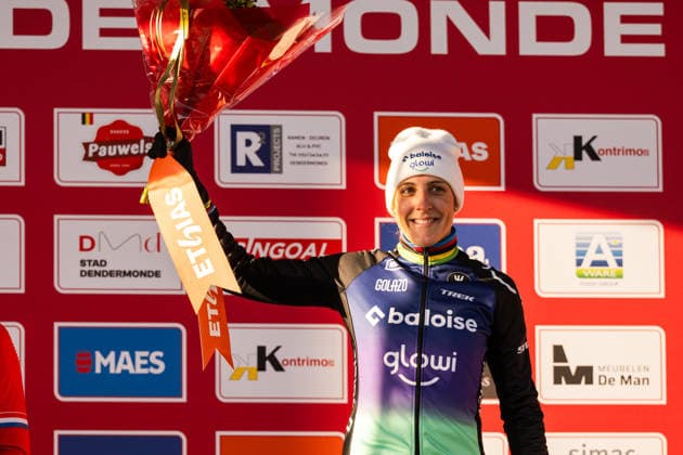 Cyclo-cross, UCI World Cup Dendermonde - Women Elite, 28.12.2025 Lucinda Brand (NED) Dendermonde Belgien Copyright: xMarcelxHilgerx