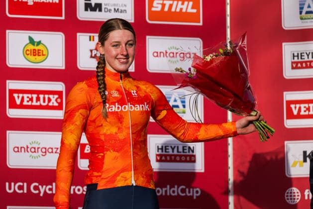 Cyclo-cross, UCI World Cup Dendermonde - Juniorinnen, 28.12.2025 VERSLUIS Isis (NED) Dendermonde Belgien Copyright: xMarcelxHilgerx