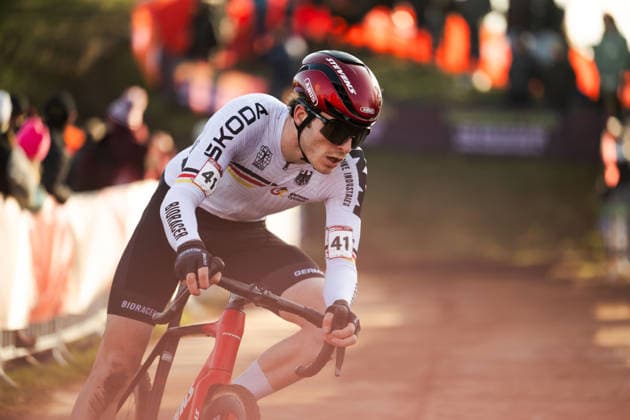 Cyclo-cross, UCI World Cup Dendermonde - U23 Männer, 28.12.2025 BEHRENS Eike (GER) Dendermonde Belgien Copyright: xMarcelxHilgerx