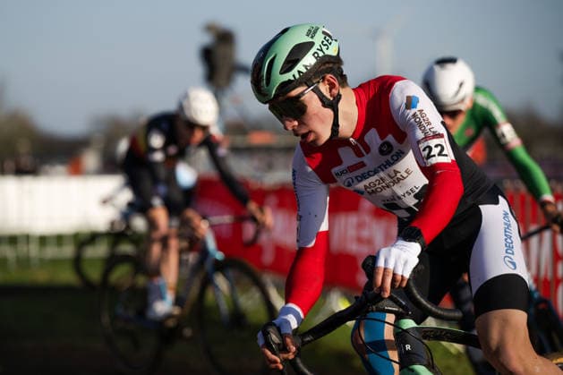 Cyclo-cross, UCI World Cup Dendermonde - U23 Männer, 28.12.2025 SPARFEL Aubin (FRA) Dendermonde Belgien Copyright: xMarcelxHilgerx