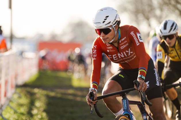 Cyclo-cross, UCI World Cup Dendermonde - Women Elite, 28.12.2025 Ceylin del Carmen Alvarado (NED) Dendermonde Belgien Copyright: xMarcelxHilgerx