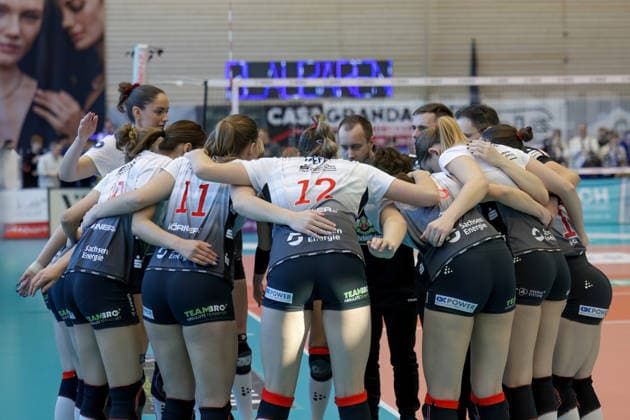 1. Volleyball-Bundesliga Frauen, Saison 2025-2026, 11.Spieltag, Binder Blaubären TSV Flacht vs. Dresdner SC, Flacht, 28.12.2025 1. Volleyball-Bundesliga Frauen, Saison 2025-2026, 11.Spieltag, Binder Blaubären TSV Flacht vs. Dresdner SC, Flacht, 28.12.2025