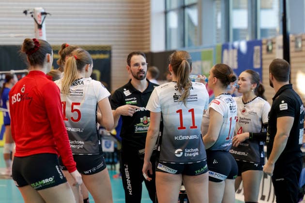 1. Volleyball-Bundesliga Frauen, Saison 2025-2026, 11.Spieltag, Binder Blaubären TSV Flacht vs. Dresdner SC, Flacht, 28.12.2025 1. Volleyball-Bundesliga Frauen, Saison 2025-2026, 11.Spieltag, Binder Blaubären TSV Flacht vs. Dresdner SC, Flacht, 28.12.2025