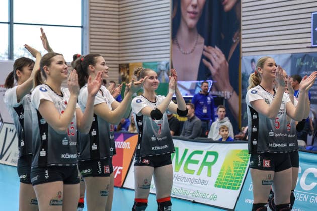 1. Volleyball-Bundesliga Frauen, Saison 2025-2026, 11.Spieltag, Binder Blaubären TSV Flacht vs. Dresdner SC, Flacht, 28.12.2025 1. Volleyball-Bundesliga Frauen, Saison 2025-2026, 11.Spieltag, Binder Blaubären TSV Flacht vs. Dresdner SC, Flacht, 28.12.2025