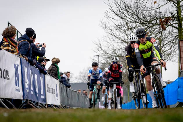 Patrik Lienert - ÄaEZ CYKLO TEAM TÃBOR during the XÂ²O Badkamers Trofee 2025 men U23 in LOENHOUT, Belgium on 29 december 2025, (photo by Marcel van Dorst EYE4images DeFodi Images) -