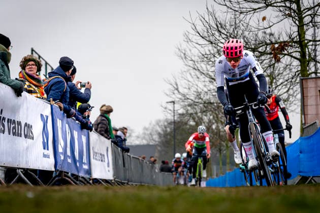 Mattia Agostinacchio - EF EDUCATION - EASYPOST - OATLY during the XÂ²O Badkamers Trofee 2025 men U23 in LOENHOUT, Belgium on 29 december 2025, (photo by Marcel van Dorst EYE4images DeFodi Images) -