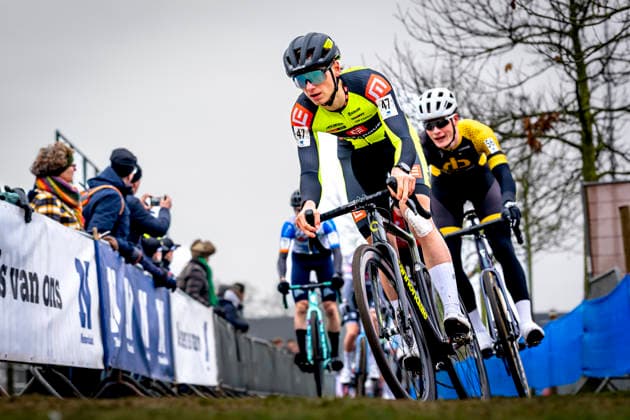 Patrik Lienert - ÄaEZ CYKLO TEAM TÃBOR during the XÂ²O Badkamers Trofee 2025 men U23 in LOENHOUT, Belgium on 29 december 2025, (photo by Marcel van Dorst EYE4images DeFodi Images) -