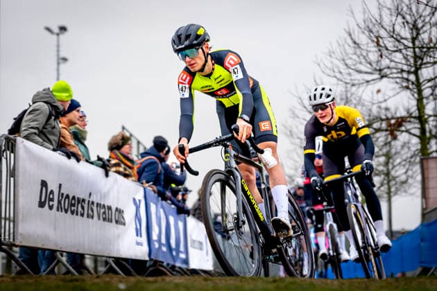 Patrik Lienert - ÄaEZ CYKLO TEAM TÃBOR during the XÂ²O Badkamers Trofee 2025 men U23 in LOENHOUT, Belgium on 29 december 2025, (photo by Marcel van Dorst EYE4images DeFodi Images) -